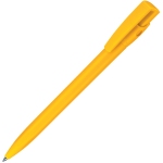 KIKI MT, ручка шариковая, непрозрачный фростированный желтый, пластик