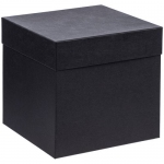 Коробка Cube, M, черная, 20х20х19.5 см; внутренние размеры: 19х19х19 см