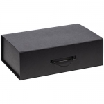 Коробка Big Case,черная, 39х26,3х12,5 см; внутренние размеры: 37х25,3х12 см