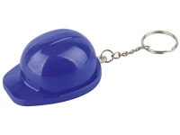 Брелок-открывалка «Каска», синий/серебристый, пластик/металл