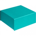 Коробка Pack In Style, бирюзовая, 19,5х18,8х8,7 см; внутренние размеры: 18,3х18х8,5 см