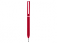 Ручка металлическая шариковая «Атриум», бордовый/серебристый, металл