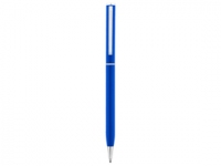 Ручка металлическая шариковая «Атриум», синий/серебристый, металл