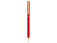 Ручка металлическая шариковая «Жако», красный/золотистый, металл