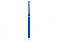 Ручка металлическая шариковая «Жако», синий/золотистый, металл