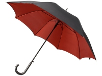 Зонт-трость «Гламур», красный/черный, полиэстер/металл/пластик