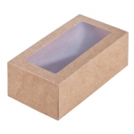 Коробка с окном Vindu, малая, 15х7,8х5,5 см; размер окошка: 12,1x4,6 см