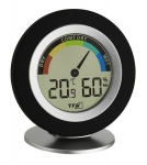 Термогигрометр TFA 30.5019.01, черный, стрелочный индикатор зон комфорта