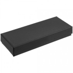 Коробка Notes с ложементом для ручки и флешки, черная, 17х7,3х2,5 см