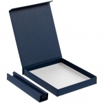 Коробка Shade под блокнот и ручку, синяя, 17х14,2х2,1 см