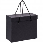 Коробка Handgrip, малая, черная, 23,8х10,5х20,5 см; внутренний размер 23х10х20 см