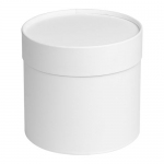 Коробка Circa S, белая, диаметр 16 см, высота 15,5 см