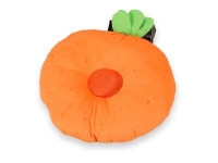 Музыкальная подушка «Апельсин», оранжевый/зеленый, плюш