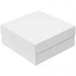 Коробка Emmet, большая, белая, 23х23х9,5 см, внутренние размеры: 22,2х22,2х9,2 см