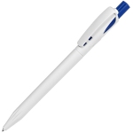 TWIN, ручка шариковая, ярко-синий/белый, пластик