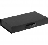 Коробка с ручкой Platt, черная, 35,2х5,7х18,1 см; внутренние размеры: 34х5х17,4 см