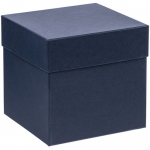 Коробка Cube, S, синяя, 16х16х15,5 см; внутренние размеры: 15х15х15 см