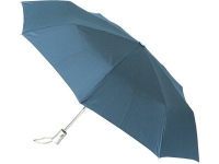 Зонт складной «Леньяно», синий/серебристый, эпонж/металл/пластик