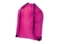 Рюкзак «Oriole», вишневый светлый/черный, полиэстер 210D