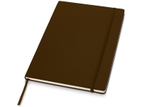 Классический деловой блокнот А4, коричневый, картон с покрытием из бумаги, имитирующей кожу