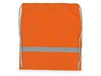 Рюкзак «Россел», оранжевый/серый, полиэстер 210D
