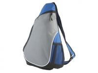 Рюкзак «Спортивный», синий/серый/черный/белый, полиэстер 600D