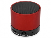 Беспроводная колонка «Ring» с функцией Bluetooth®, красный/черный, металл