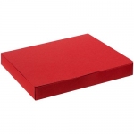 Коробка самосборная Flacky Slim, красная, 14х21х2,5 см