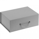 Коробка New Case, серая, 33x21,5x12,5 см; внутренний размер: 31,5х21х12 см