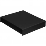 Коробка Bright, черная, 15,5х17,7х3,4 см; внутренние размеры: 16,9x14,5x3 см