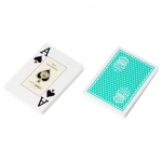 Карты для покера "Fournier Club Monaco" 100% пластик, Испания, зеленые