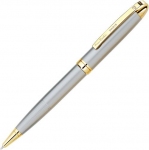Шариковая ручка Pierre Cardin GAMME, цвет - бежево-серебристый. Упаковка Е-1.