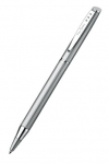 Шариковая ручка Pierre Cardin GAMME, корпус- латунь с гравировкой. Отделка и детали дизайна - сталь