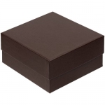 Коробка Emmet, средняя, коричневая, 16х16х7,5 см, внутренние размеры: 15,2х15,2х7,2 см