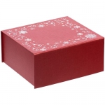 Коробка Frosto, M, красная, 23,3х20,7х10,2 см; внутренние размеры: 22,5х20х10 см