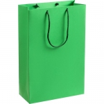 Пакет бумажный Porta M, зеленый, 23х35х10 см