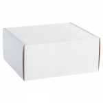 Коробка Grande, белая, 25,3х21,2х11,4 см; внутренние размеры: 24,4х21х11,3 см