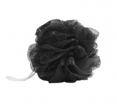 Мочалка Dewal Beauty для тела, 50г (черная), 1шт.