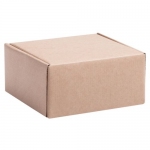 Коробка Medio, крафт, 21,5х20,5х10,8 см; внутренний размер: 20х20х10,5 см