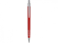 Ручка металлическая шариковая «Бремен», красный/серебристый, металл