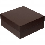 Коробка Emmet, большая, коричневая, 23х23х9,5 см, внутренние размеры: 22,2х22,2х9,2 см