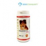 Полидекс 0962 Polivit-Ca plus для собак, способствует улучшению роста костной ткани и фосфорно-кальциевого обмена 500таб