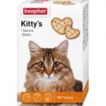Беафар 12578 Kitty's Витамины для кошек Сердечки Таурин+Биотин 180таб