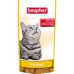 Беафар 12625 Vit-Bits Подушечки для кошек с мультивитаминной пастой 35г*75шт