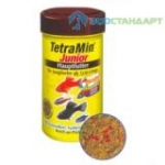 Тетра 139770 TetraMin Junior Корм способствующий росту мальков, мини-хлопья 100мл