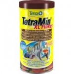 Тетра 204393 TetraMin XL Flakes Корм для крупных декоративных рыб, крупные хлопья 1000мл