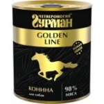 Четвероногий Гурман 43716 Golden кон.для собак Конина натуральная в желе 340г
