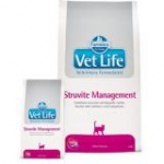 Фармина 22516 Vet Life Struvite Management сух.для кошек при рецидивах МКБ и идиопатическом цистите 2кг
