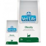 Фармина 25180 Vet Life Obesity сух.для кошек для снижения избыточного веса 400г