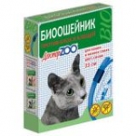 Доктор ЗОО ZR0924 БИОошейник для кошек и мелких собак против блох и клещей синий 35см